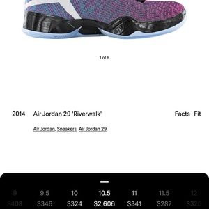 2014 Air Jordan 29 'Riverwalk